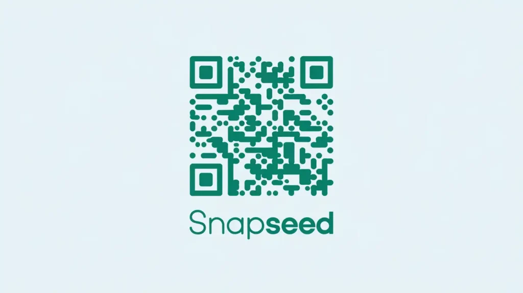 How are the Green QR codes developed especially within the use of the snapseed