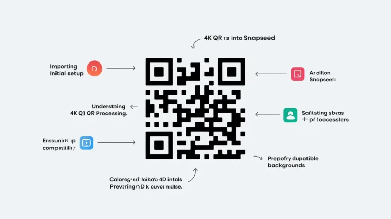 How do I Edit Snapseed QR Codes HD 4k?